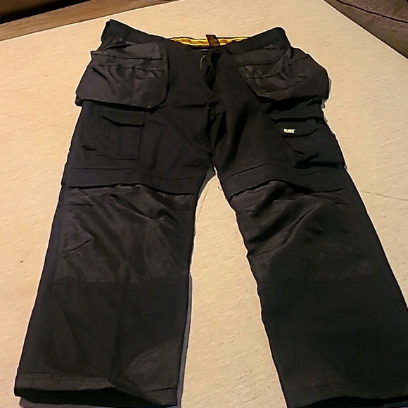 Caterpillar Pants Cat Mens H2o Defender Work Pants 36x3 Black